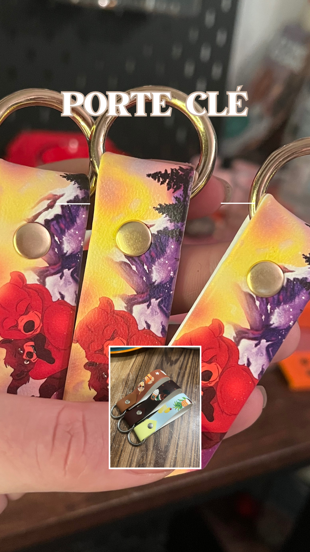Porte clé UV